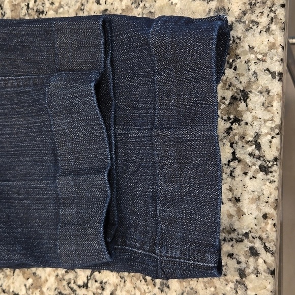 SOFT SURROUNDINGS SUPER STRETCH STRAIGHT ANKLE PULL ON DENIM JEANS. SIZE XL - Picture 8 of 9